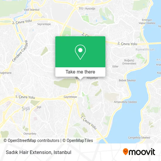 Sadık Hair Extension map