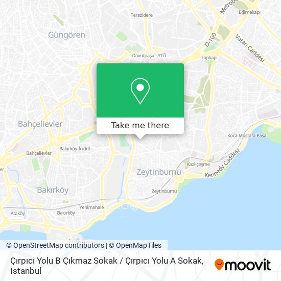 Çırpıcı Yolu B Çıkmaz Sokak / Çırpıcı Yolu A Sokak map