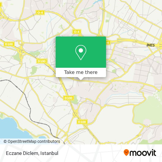 Eczane Diclem map