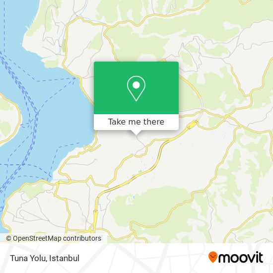 Tuna Yolu map
