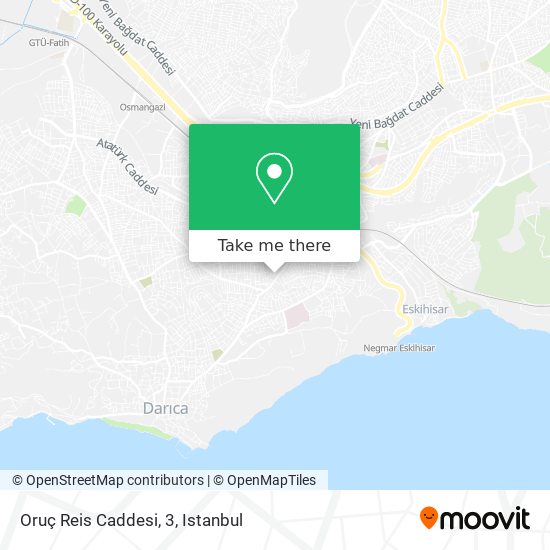 Oruç Reis Caddesi, 3 map