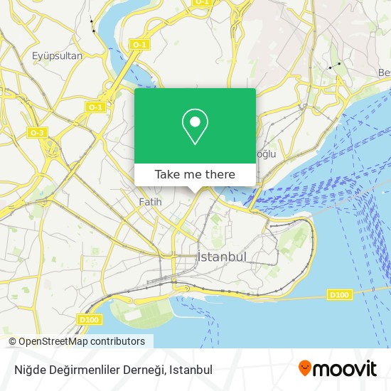 Niğde Değirmenliler Derneği map