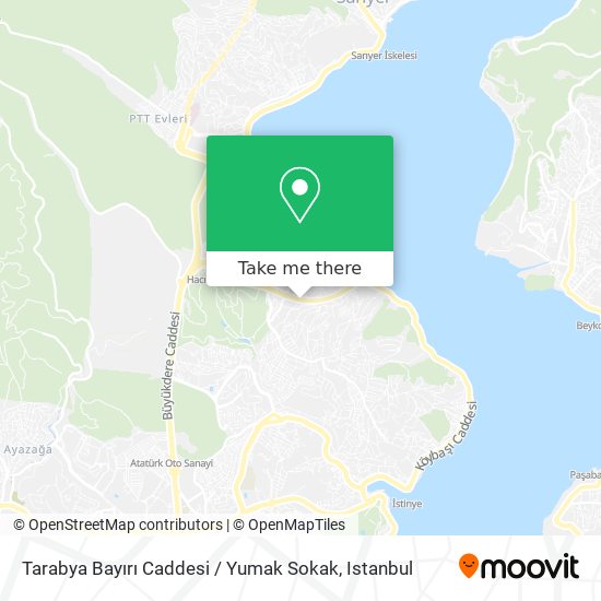 Tarabya Bayırı Caddesi / Yumak Sokak map