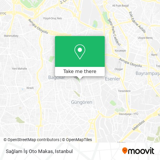 Sağlam İş Oto Makas map