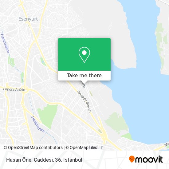 Hasan Önel Caddesi, 36 map