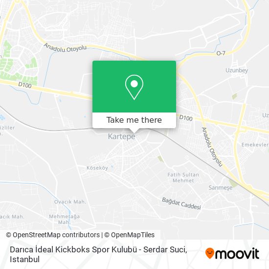 Darıca İdeal Kickboks Spor Kulubü - Serdar Suci map