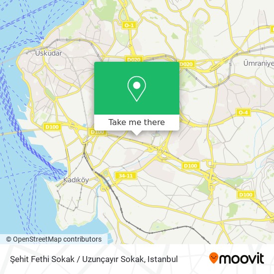 Şehit Fethi Sokak / Uzunçayır Sokak map