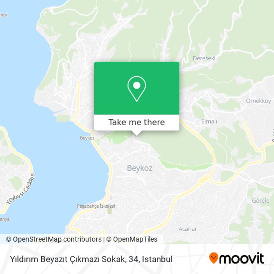 Yıldırım Beyazıt Çıkmazı Sokak, 34 map