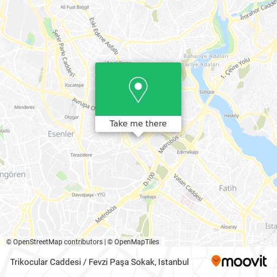 Trikocular Caddesi / Fevzi Paşa Sokak map