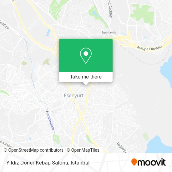 Yıldız Döner Kebap Salonu map