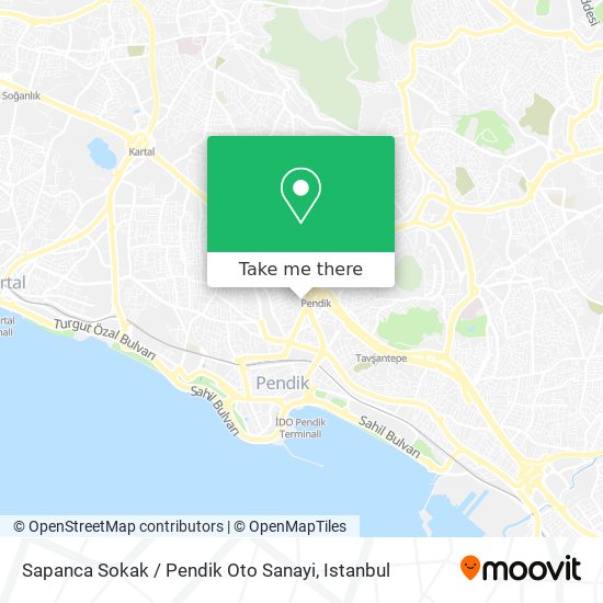 Sapanca Sokak / Pendik Oto Sanayi map