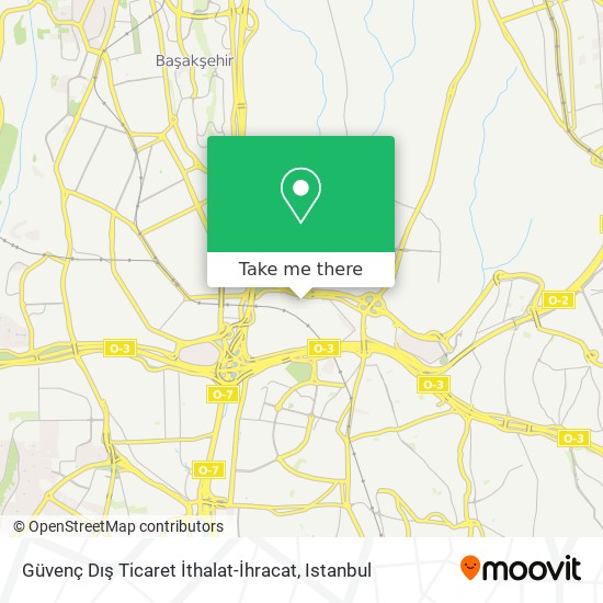 Güvenç Dış Ticaret İthalat-İhracat map