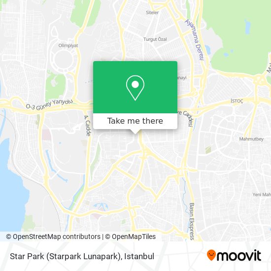 Star Park (Starpark Lunapark) map