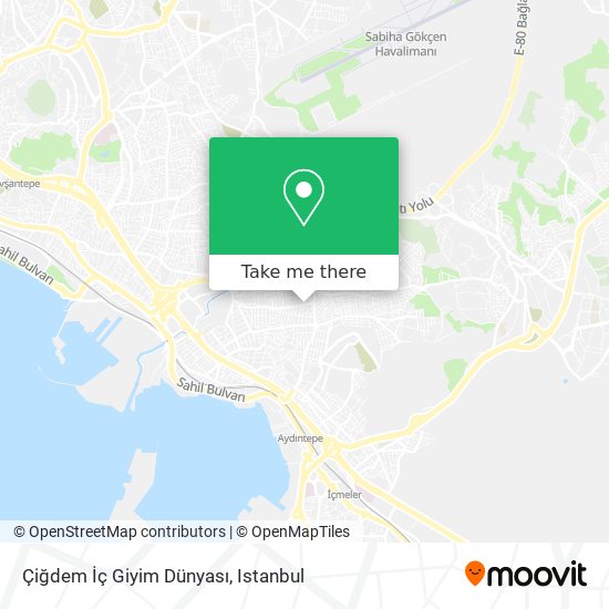 Çiğdem İç Giyim Dünyası map