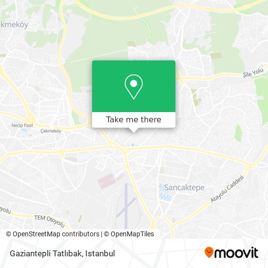 Gaziantepli Tatlıbak map