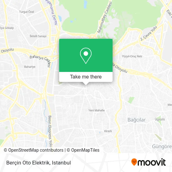 Berçin Oto Elektrik map