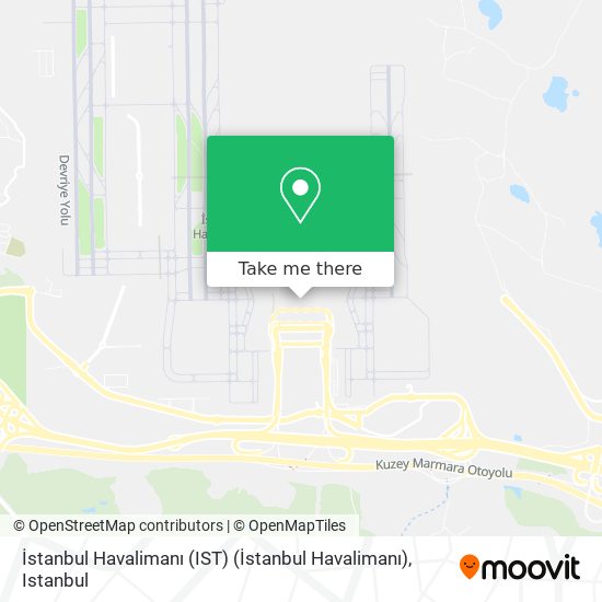 İstanbul Havalimanı (IST) (İstanbul Havalimanı) map