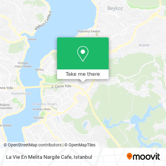 La Vie En Melita Nargile Cafe map