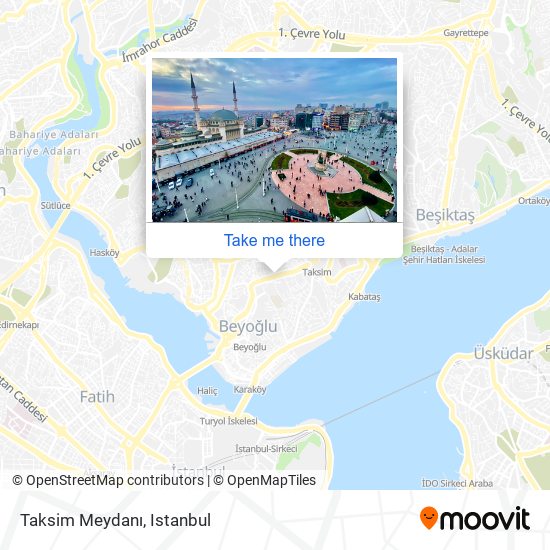 Taksim Meydanı map