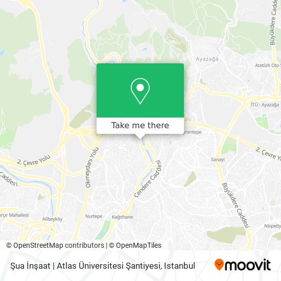 Şua İnşaat | Atlas Üniversitesi Şantiyesi map