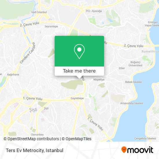 Ters Ev Metrocity map