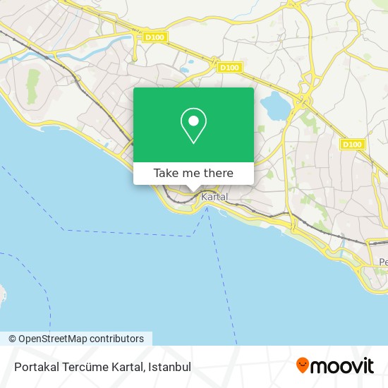 Portakal Tercüme Kartal map