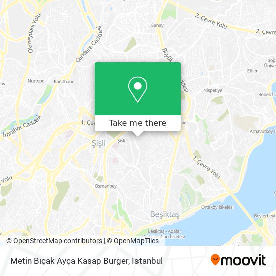 Metin Bıçak Ayça Kasap Burger map