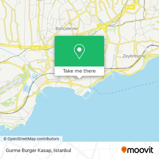 Gurme Burger Kasap map