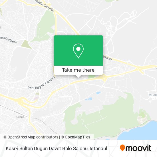 Kasr-i Sultan Düğün Davet Balo Salonu map