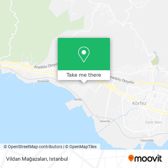 Vildan Mağazaları map