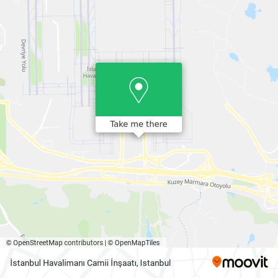 İstanbul Havalimanı Camii İnşaatı map