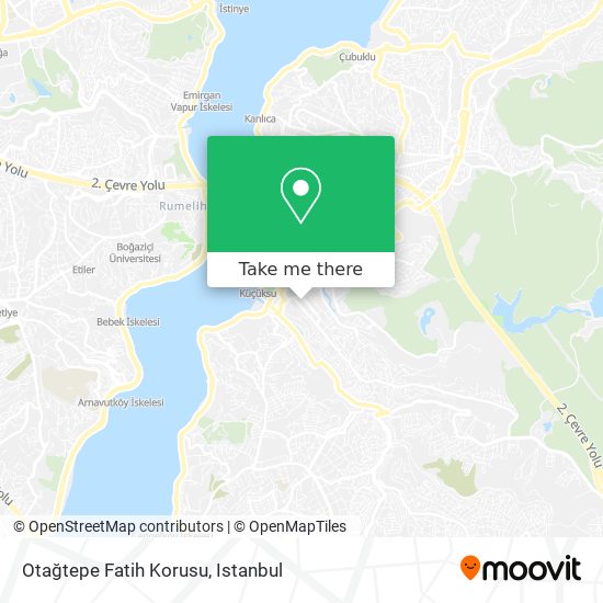 Otağtepe Fatih Korusu map