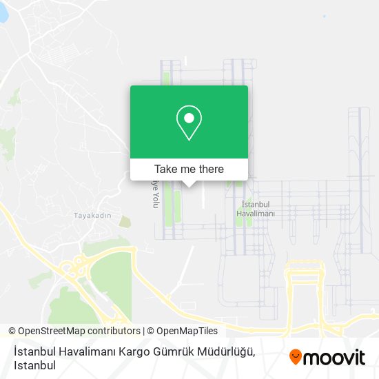 İstanbul Havalimanı Kargo Gümrük Müdürlüğü map