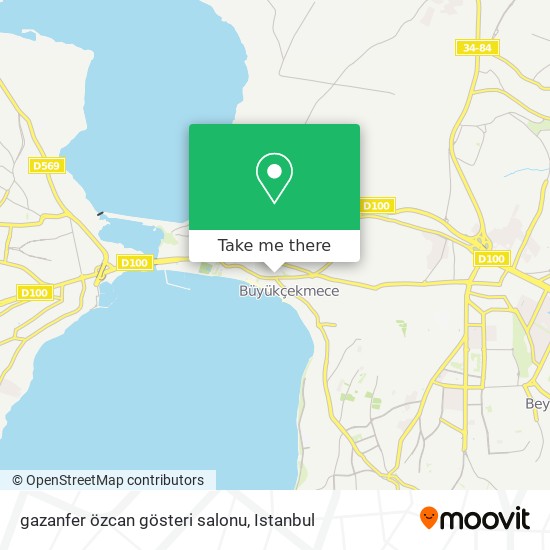 gazanfer özcan gösteri salonu map