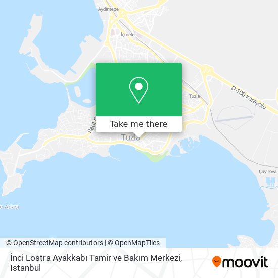 İnci Lostra Ayakkabı Tamir ve Bakım Merkezi map
