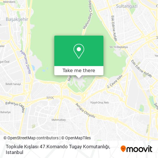 Topkule Kışlası 47.Komando Tugay Komutanlığı map