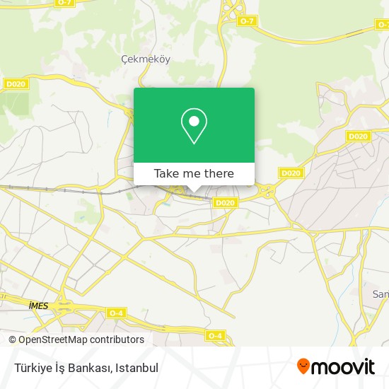 Türkiye İş Bankası map