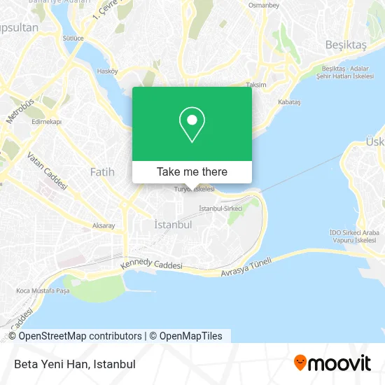 Beta Yeni Han map