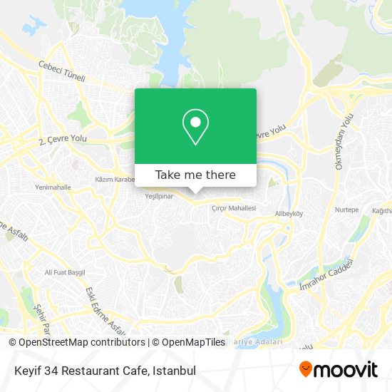 Keyif 34 Restaurant Cafe map