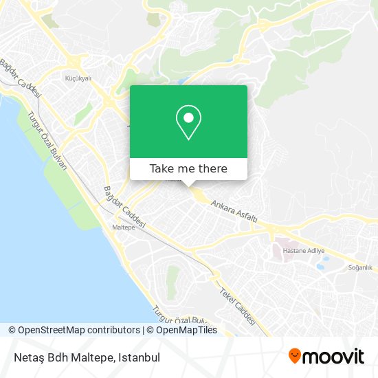 Netaş Bdh Maltepe map