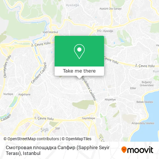 Смотровая площадка Сапфир (Sapphire Seyir Terası) map