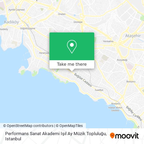 Performans Sanat Akademi Işıl Ay Müzik Topluluğu map