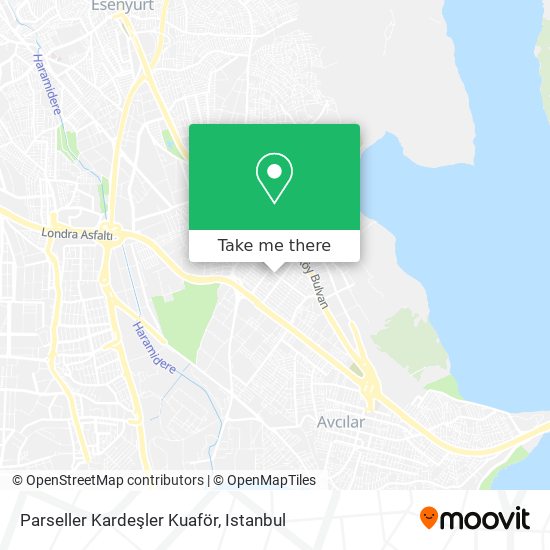 Parseller Kardeşler Kuaför map