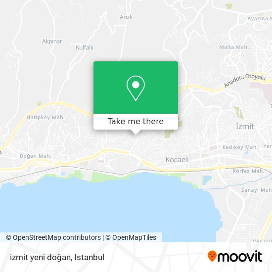 izmit yeni doğan map