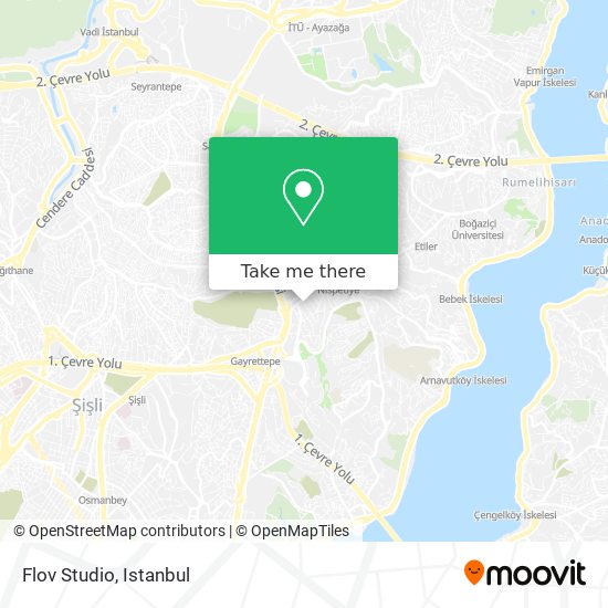 how to get to flov studio in besiktas by bus cable car or metro