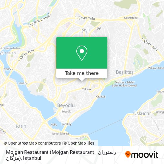 Mojgan Restaurant (Mojgan Restaurant | رستوران مژگان) map