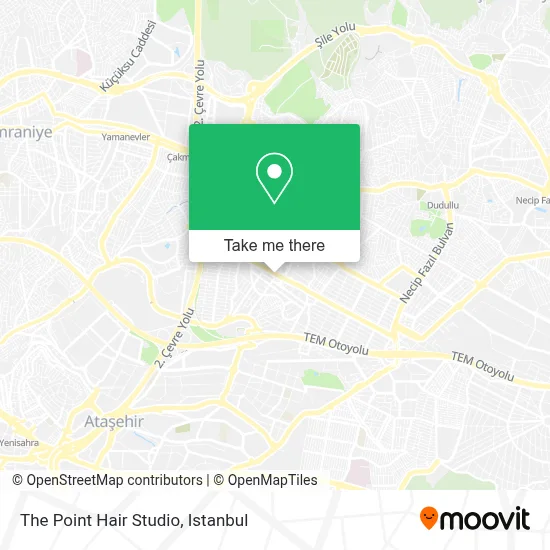 The Point Hair Studio map