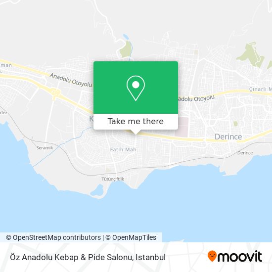 Öz Anadolu Kebap & Pide Salonu map