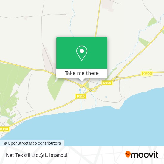 Net Tekstil Ltd.Şti. map