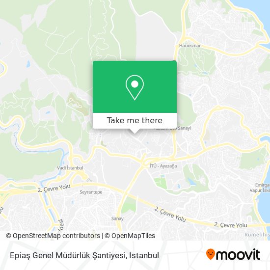 Epiaş Genel Müdürlük Şantiyesi map